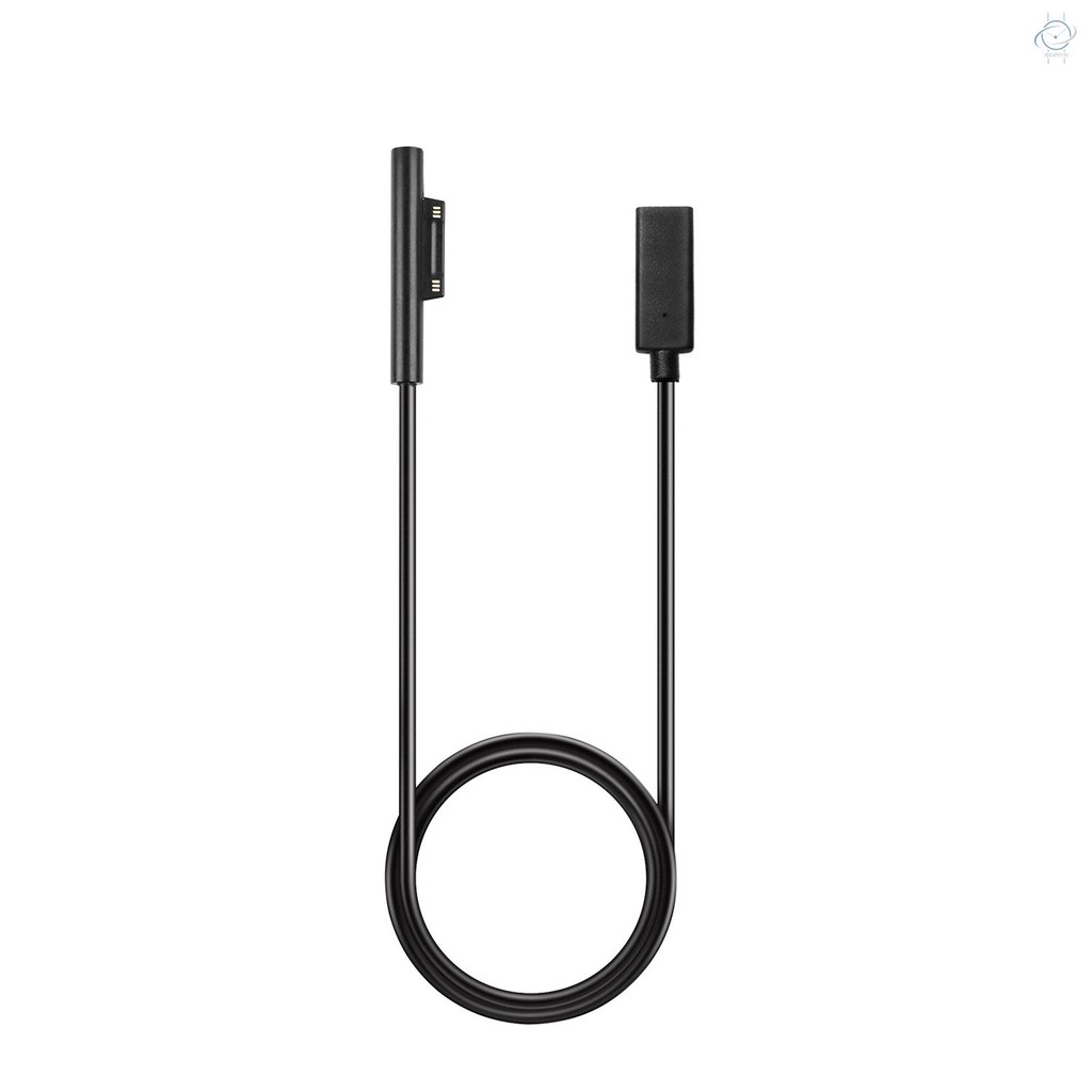 Cáp Sạc Usb Type C PD 15V Thay Thế Cho Microsoft Surface Pro 7/6/5/4/3/GO/BOOK Laptop 1/2