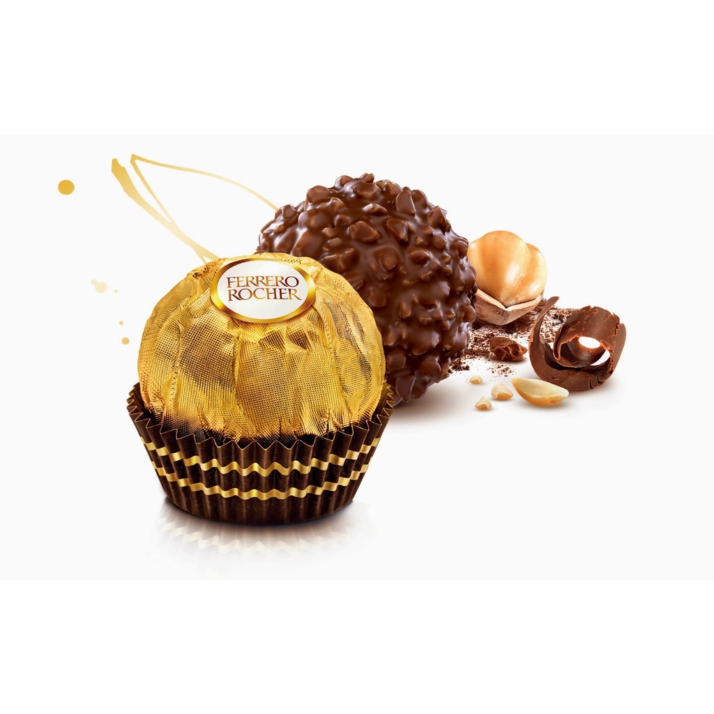 COMBO LẺ 10 VIÊN TỪ HỘP LỚN 48 VIÊN KẸO CHOCOLATE Ferrero Rocher