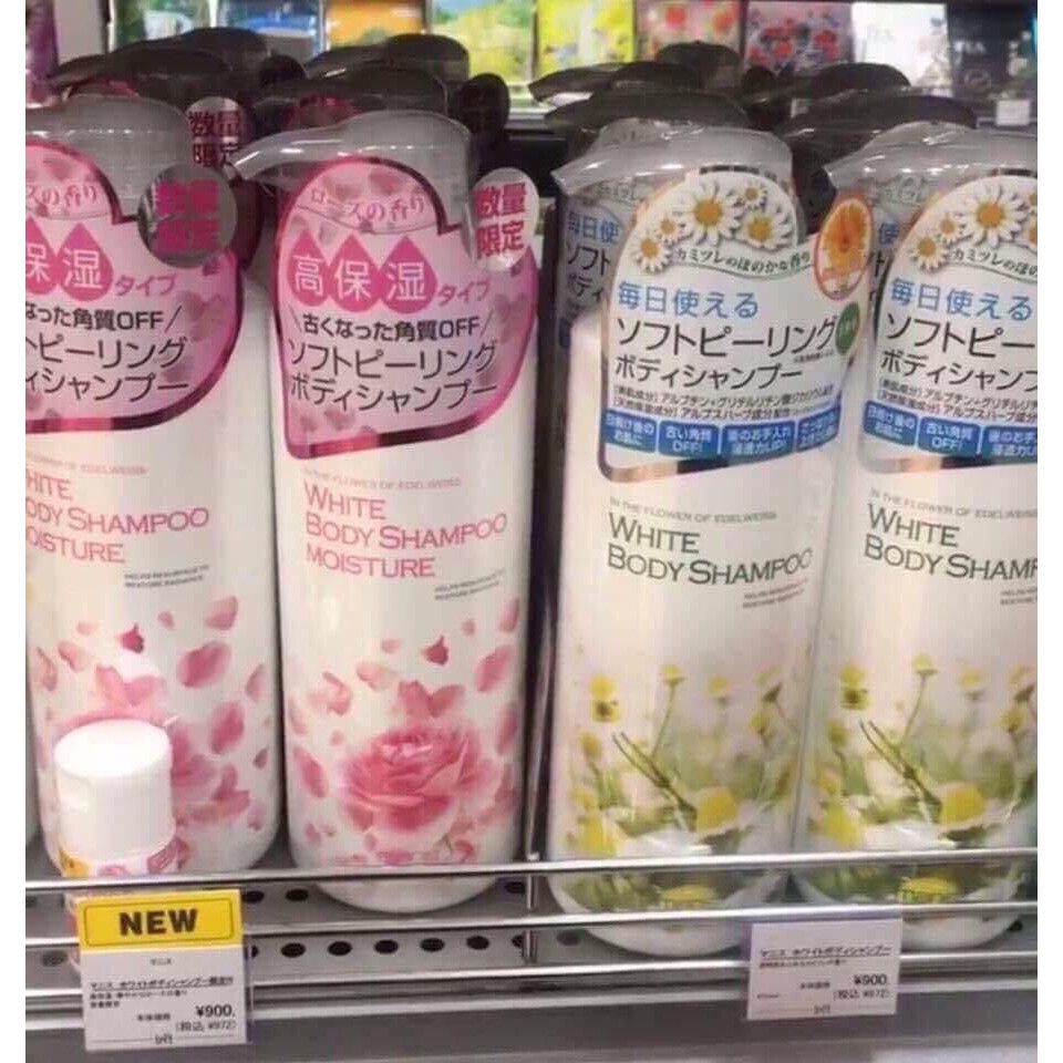 Sữa Tắm Manis White Body Shampoo – Chai 450ml