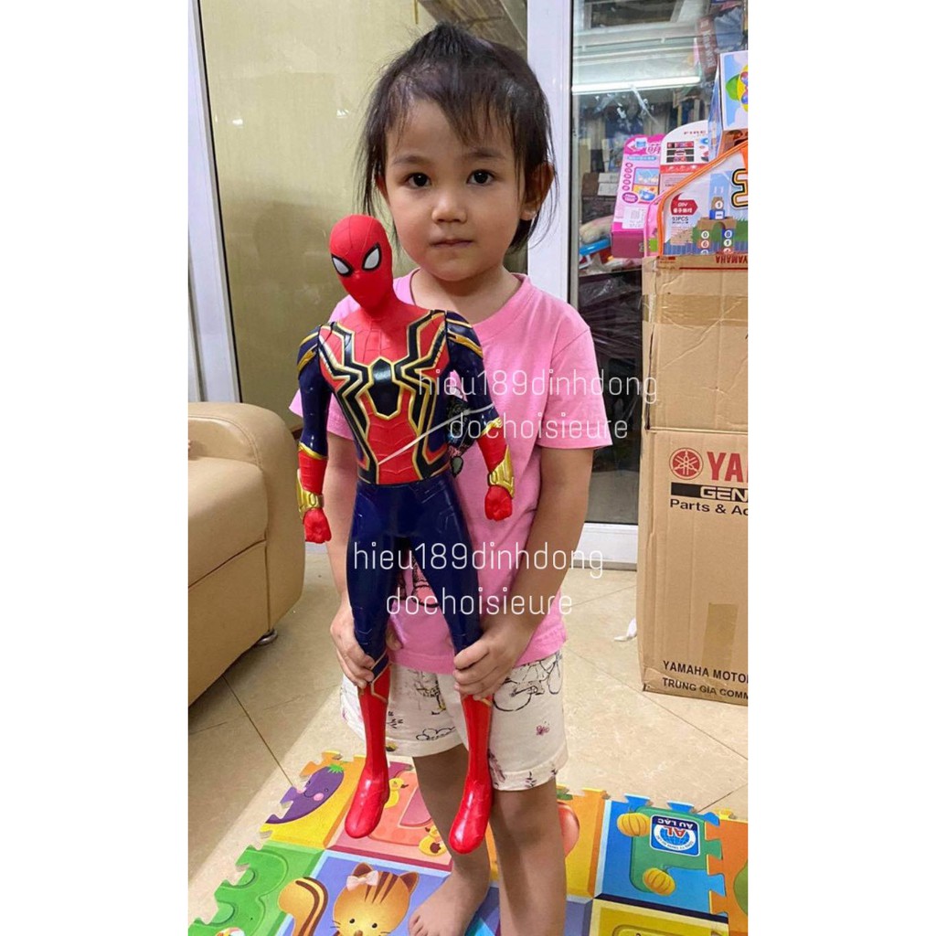Spider man người nhện cao su cỡ siêu lớn có âm thanh