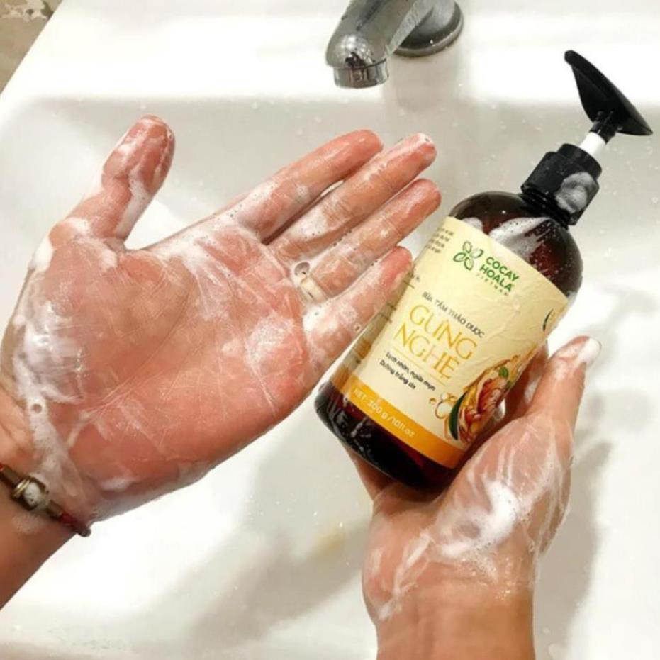 Sữa Tắm Thảo Dược Gừng Nghệ Cocayhoala 300g | BigBuy360 - bigbuy360.vn