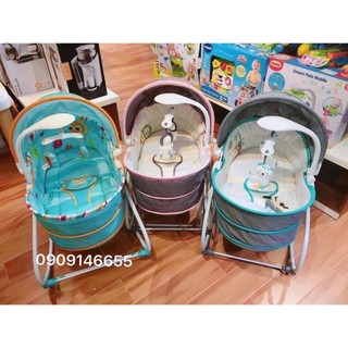 Nôi rung Mastela kiêm bập bênh 5 in 1