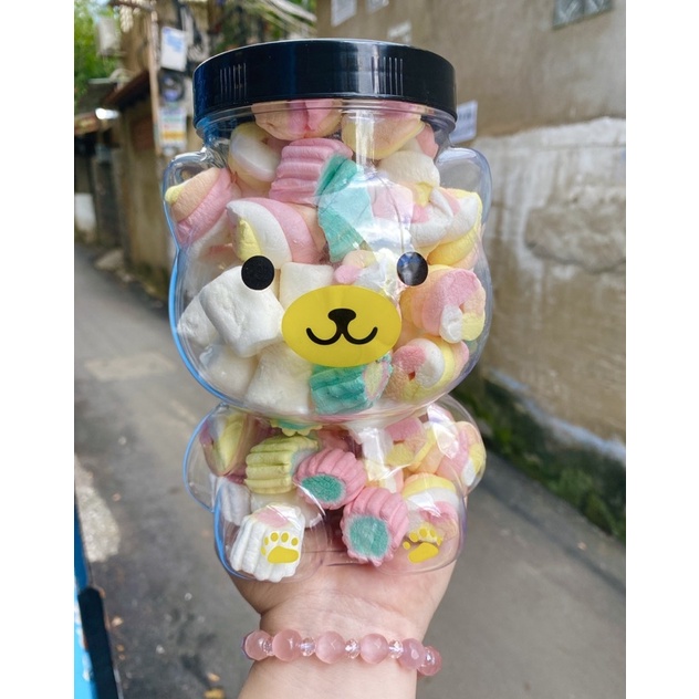 KẸO BÔNG MARSHMALLOW MÈO Ú 250GR_ĂN VẶT DỄ THƯƠNG