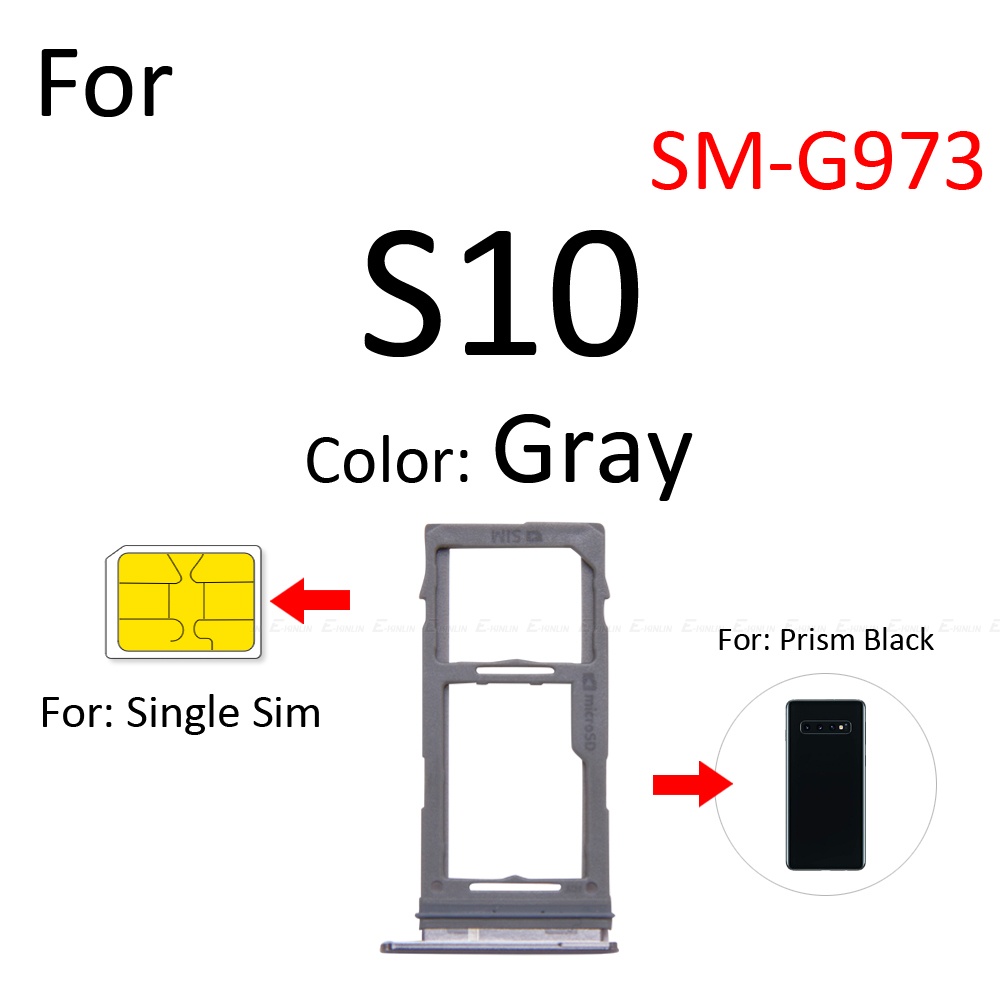 Khay Đựng Thẻ Sim Cho Điện Thoại Samsung Galaxy S10 5G G973 G977