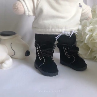 Giày cao cổ 5cm cho búp bê doll 20cm
