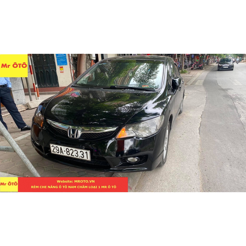 Rèm Che Nắng chống UV Xe Honda Civic 2006-2012  Hàng Loại 1 MR.ÔTÔ -Bảo Hành 2 Năm