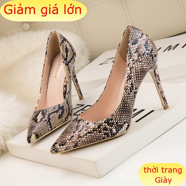 Giày Cao Gót 10cm Thời Trang Dành Cho Nữ