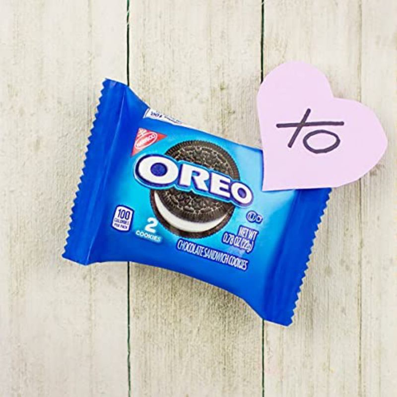 (Nabisco Mỹ - date 08/22) Gói 2 Bánh quy socola kem Oreo