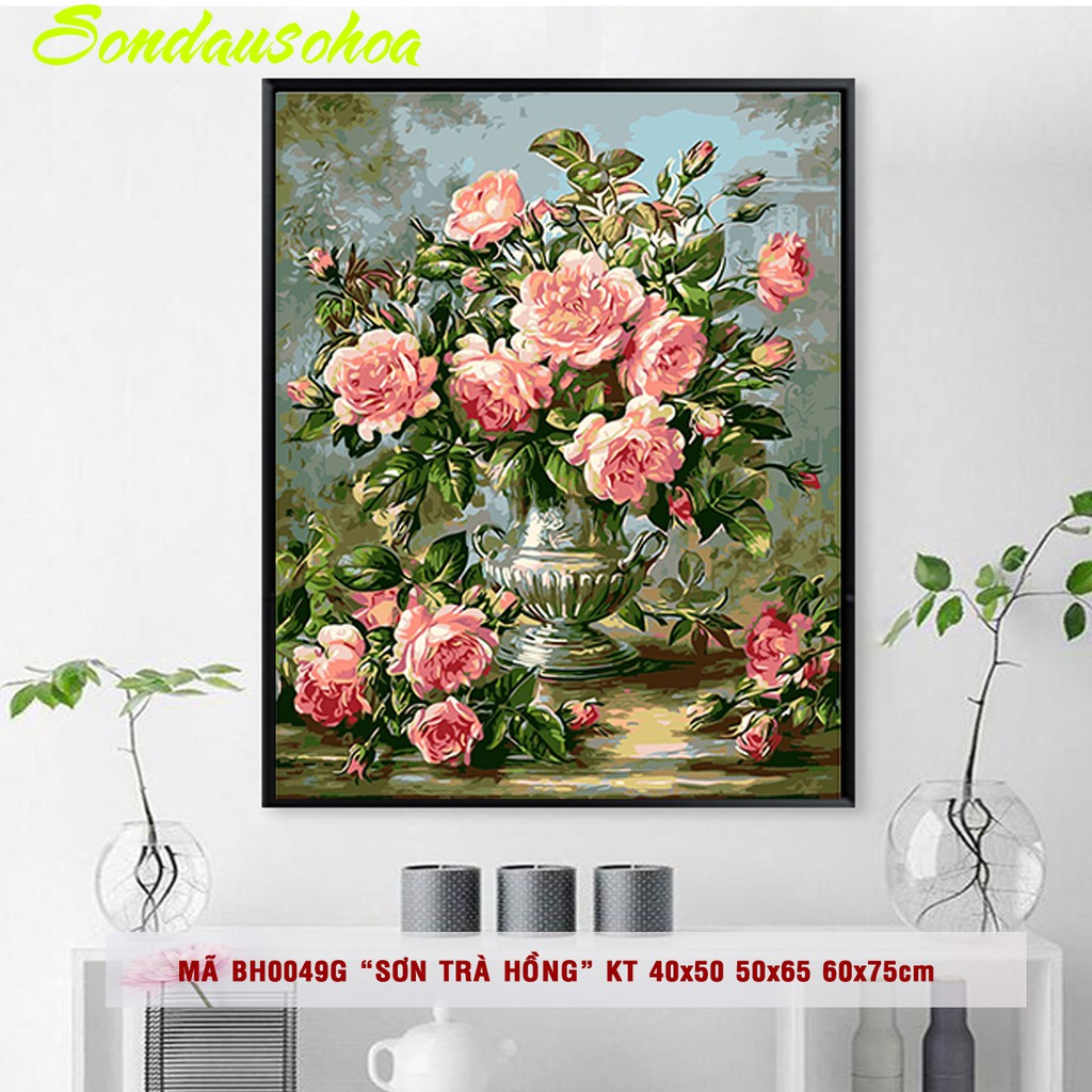 Tranh Sơn Dầu Số Hóa Phong Cảnh Nhiều Mẫu Hot Trend Sondausohoa - Tranh Tô Màu Theo Số | BigBuy360 - bigbuy360.vn