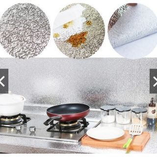giấy dán bếp tráng nhôm cách nhiệt khổ 60cm - giá bán 1 mét