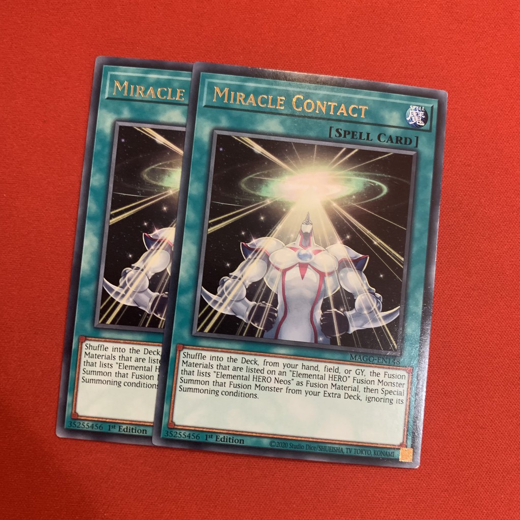 [EN-JP][Thẻ Bài Yugioh Chính Hãng] Miracle Contact