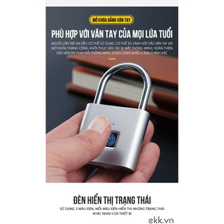 Ổ Khóa Vân Tay Thông Minh Cỡ Nhỏ Tủ Chống Trộm O10 / 10
