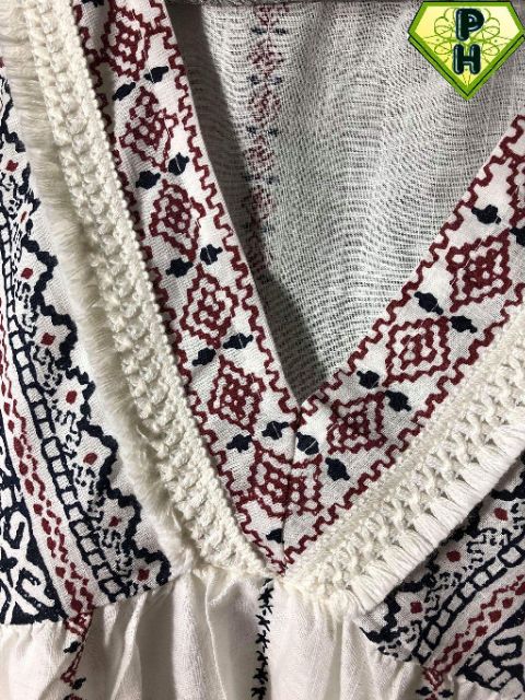 Đầm bohemian vải xô Thái | BigBuy360 - bigbuy360.vn