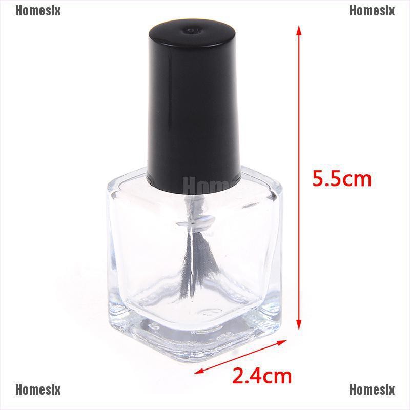 Lọ đựng sơn móng tay rỗng 5/10/15ml kèm cọ tiện dụng
