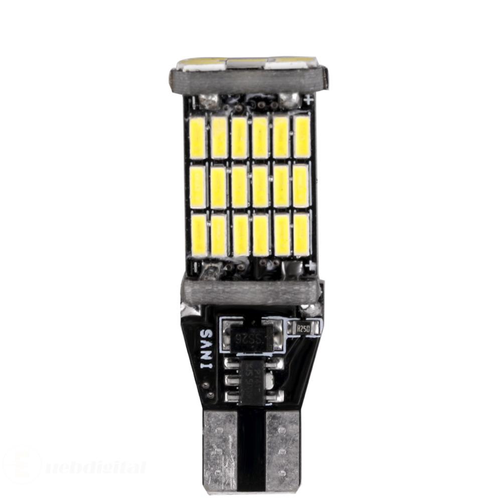 Bóng Đèn Led T15 W16W 4014 45 Smd 12v Chuyên Dụng Dành Cho Xe Hơi