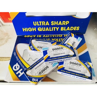 Dao cạo lưỡi lam Dorco hộp 10 lưỡi