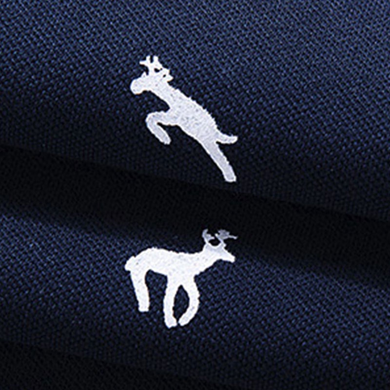 Áo thun nam cổ polo ngắn tay in họa tiết thời trang