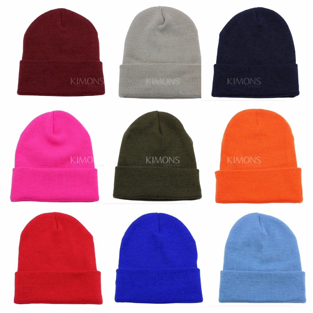 Mũ len beanie giữ ấm cho nam và nữ