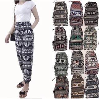 4 Quần Lanh Dài Thổ Cẩm nhiều họa tiết hàng  từ 45-65kg bo gấu hoặc  ống suông KÈM ẢNH CHỤP THẬT