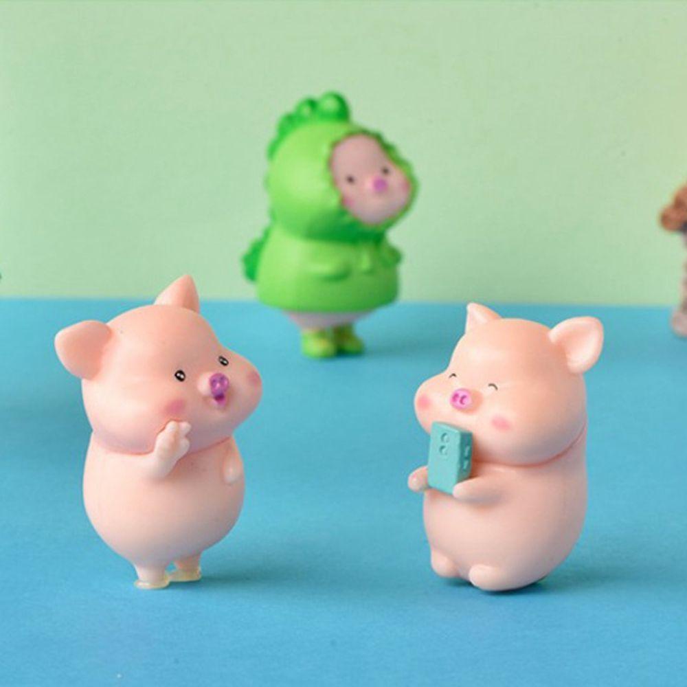 YIYU Mô Hình Nhân Vật Hoạt Hình Trang Trí Cây Bonsai