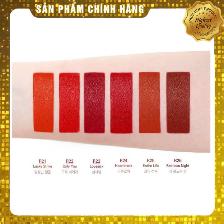 [Hot] Son Agapan Pit a Pat Matte Lipstick Red Limited Edition