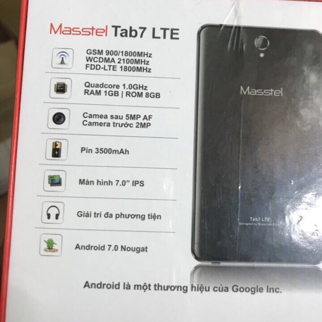 MÁY TÍNH BẢNG MASSTEL TAB 7 LTE