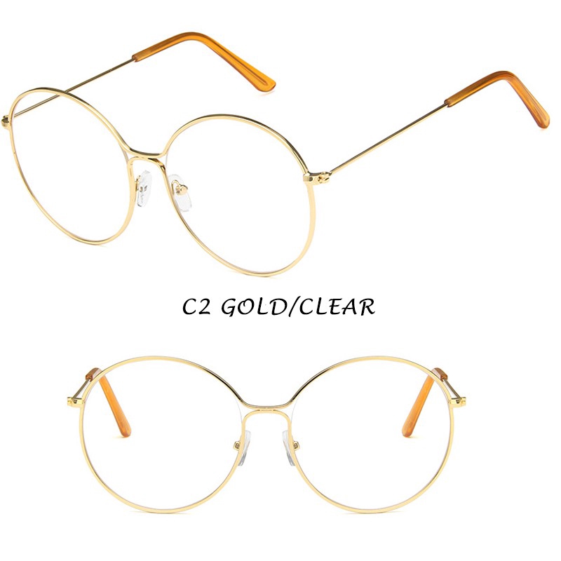 Kính mát gọng kim loại thời trang cho nữ