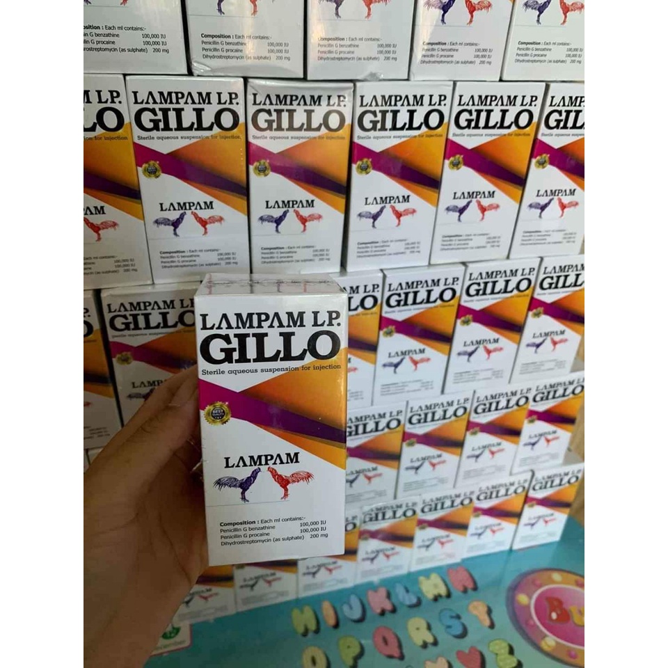 GILLO THÁI LAN  CHAI 20 ML - dùng cho gà khò khè, sổ mũi, phân xanh, phân trắng