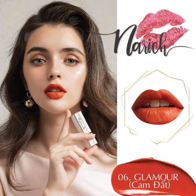 Son lụa mặt trời NARICH Lipstick