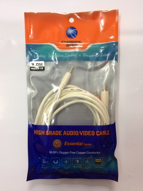 Dây loa 1 ra 2 bông sen Choseal  1m8 - 3m.