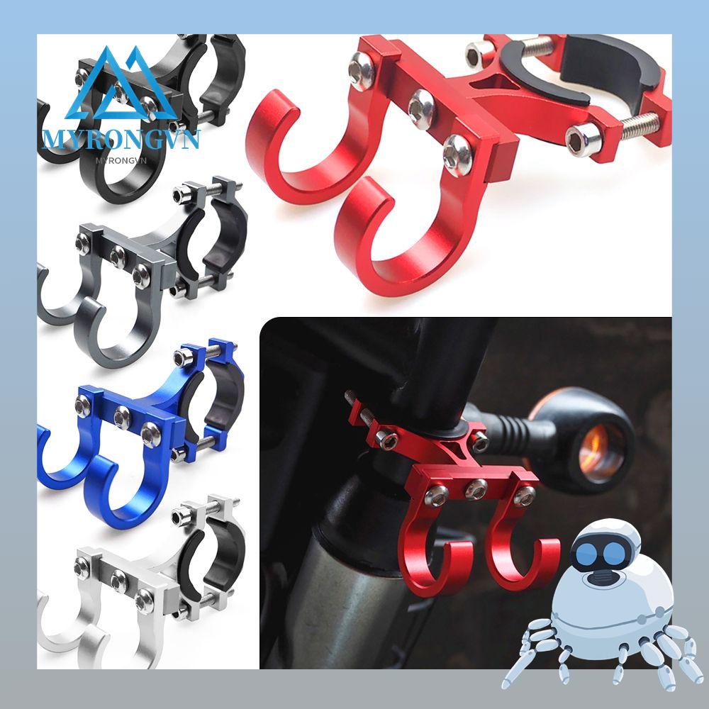 Myrongvn Electric Bicycle Accessories Helmet Bags Gadget Aluminium Alloy Hanging Dual Hook