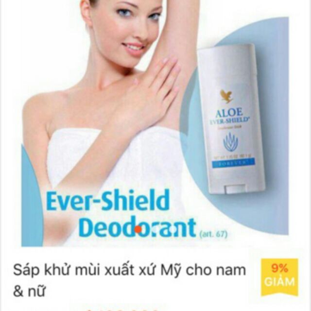 Combo sáp khử mùi lô hội và kem đánh răng lô hội