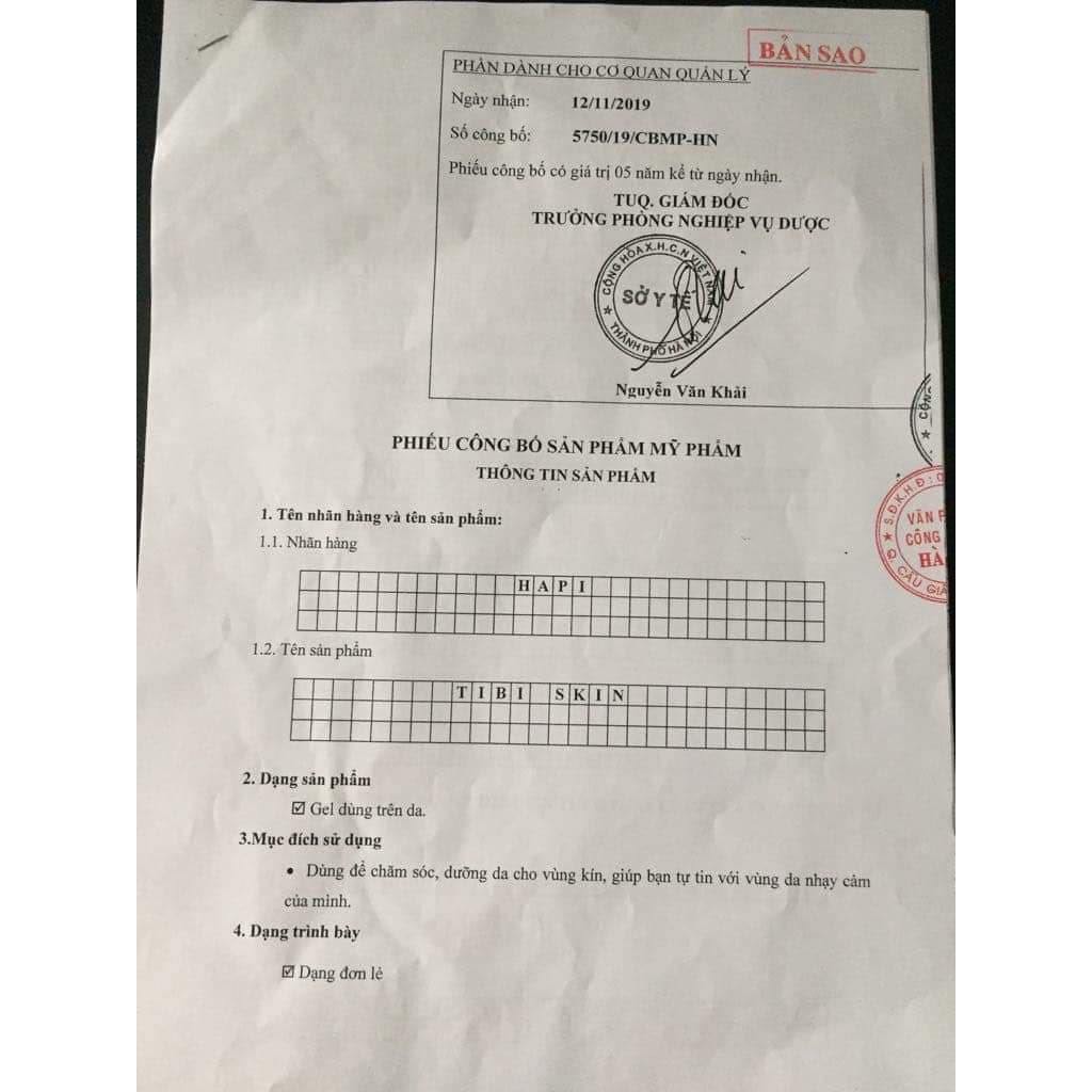 Tibi Skin Gel Hồng Vùng Kín - Hồng Nhũ hoa - Hồng Môi - Hộp 10gr | BigBuy360 - bigbuy360.vn