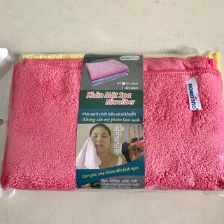 Bộ 2 Khăn Mặt Spa Siêu sạch KT: 40x40 Homeinno