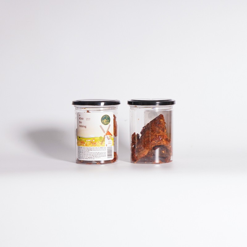 Khô Bò Miếng Hai Hiền Hũ 100g - Hàng loại 1 siêu ngon đảm bảo an toàn vệ sinh thực phẩm