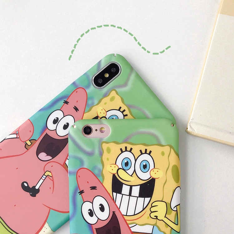 Custom SpongeBobb Hard Case Xiaomi Mi 8 Youth Lite 9 9SE 8SE 8X A2 6X Casing Back Cover