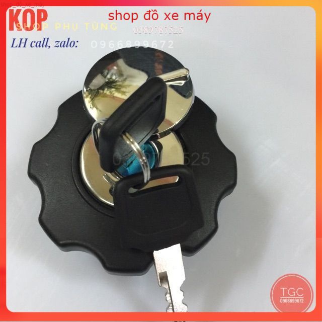 (rẻ vô đối) Nắp xăng xe honda win, sẵn khoá nắp bình xăng win (Gía sốc)