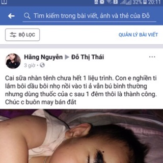 THUỐC CAI SỮA GIA TRUYỀN ( HÀNG CHUẨN )