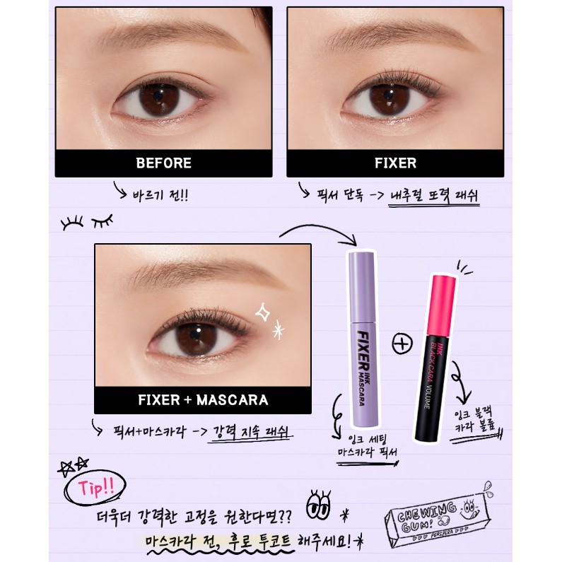 Mascara Peripera Ink Setting Mascara Fixer 6g - CSTOREVN