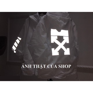 Áo gió Phản Quang BAPE X WO (ảnh thật) Unisex