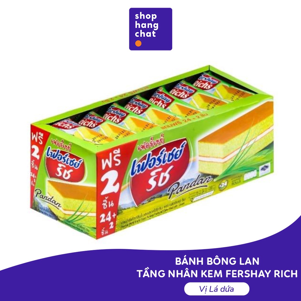 Bánh Bông Lan Cuộn/Tầng FERSHAY Nhiều Vị Thái Lan