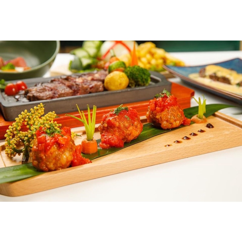 Đá nướng thịt đá nướng tại bàn bittet