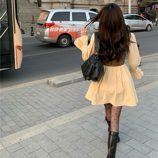 SET ĐẦM TIỂU THƯ ULZZANG + GILE RETRO