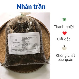 Nhân trần khô Banfarm loại 1 túi 100g SẠCH THƠM không chất bảo quản - mát gan giải độc gan