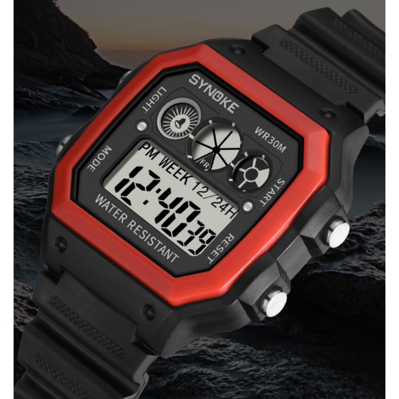 SYNOKE Đồng hồ điện tử Nam - Nữ  dành cho học sinh và  trẻ em phát sáng đầy màu sắc | BigBuy360 - bigbuy360.vn