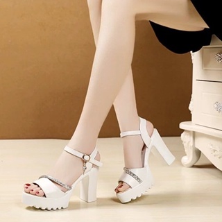 SANDAL CG ĐẾ THÔ 1 DÂY ĐÁ SIÊU ÊM