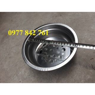 Xô đựng than, bát than, âu than, bầu đựng than chất liệu inox cao cấp cho bếp nướng than hoa