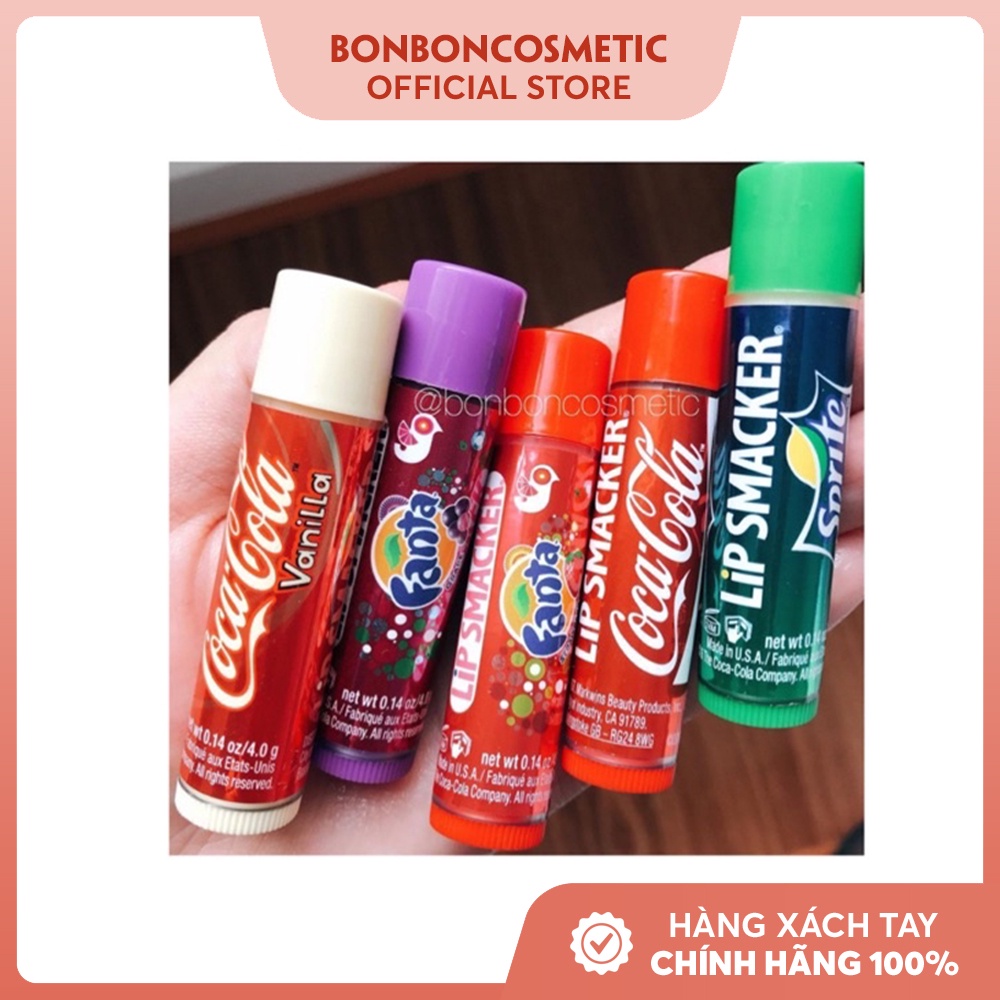 [BILL US] Son dưỡng Lip Smacker COCACOLA