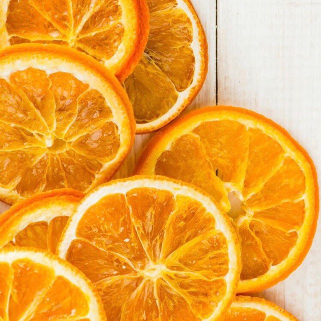 Cam sấy khô new zealand (cam thái lát sấy khô) 100g ( ảnh thật + video )