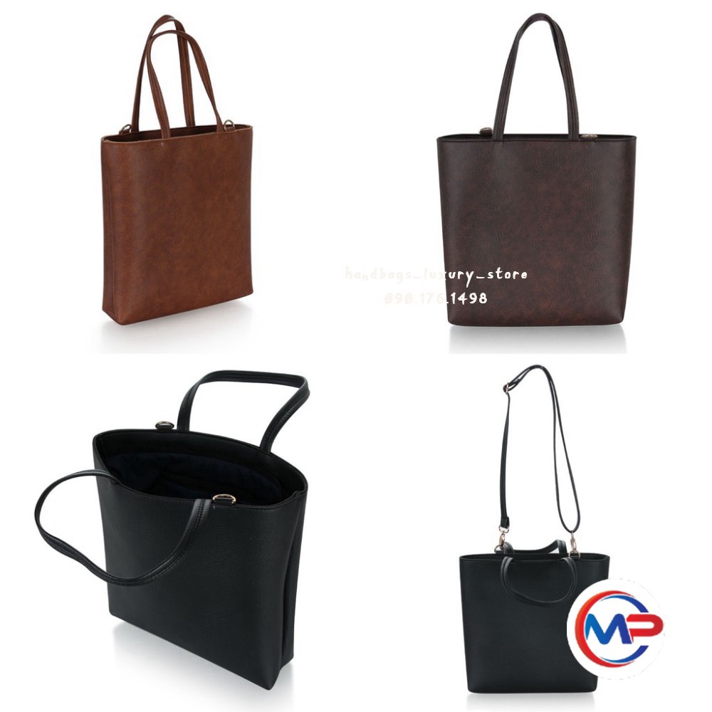 [Mã SKAMSALE8 giảm 10% đơn 200K] Túi Tote Da cho Nữ Limi Bags xách tay đeo chéo phù hợp công sở đi học cỡ lớn vừa A4